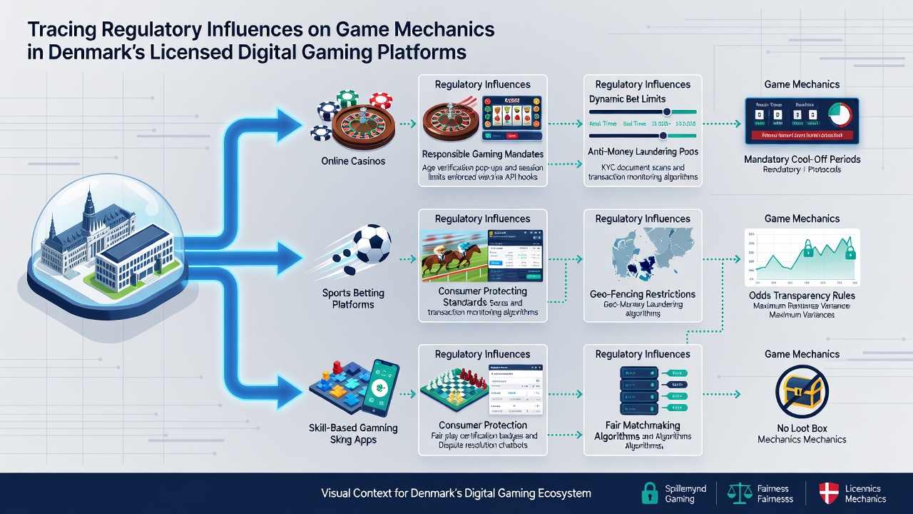 Certified game servers and compliance monitoring systems used by Danish licensed operators