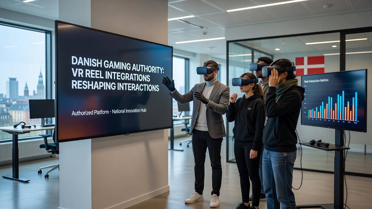 Detaljeret visning af VR-hjulinteraktion på dansk gaming platform